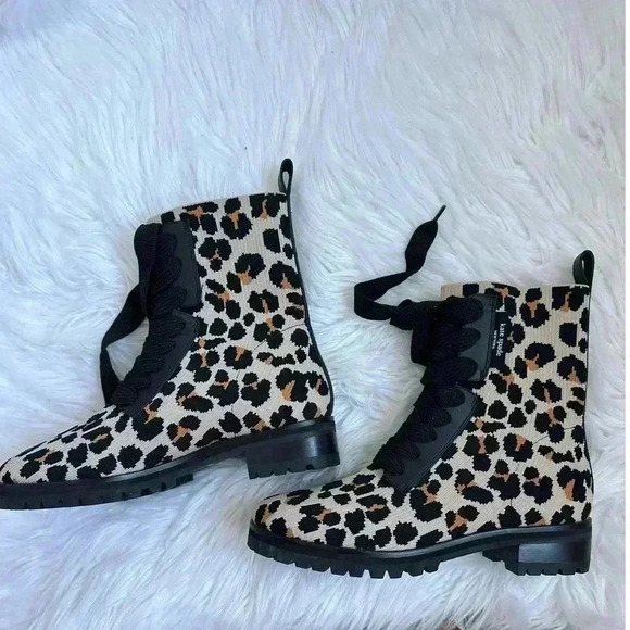 Kate Spade Merigue Boots Forest Feline Size 7 NEW NWOB - Picture 4 of 10
